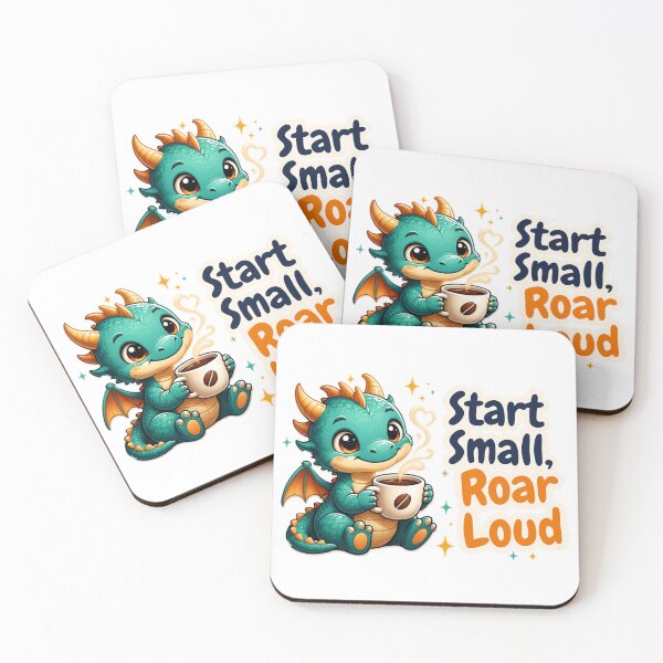Item preview, Start Small Roar Loud designed and sold by Nivora Galerie.
