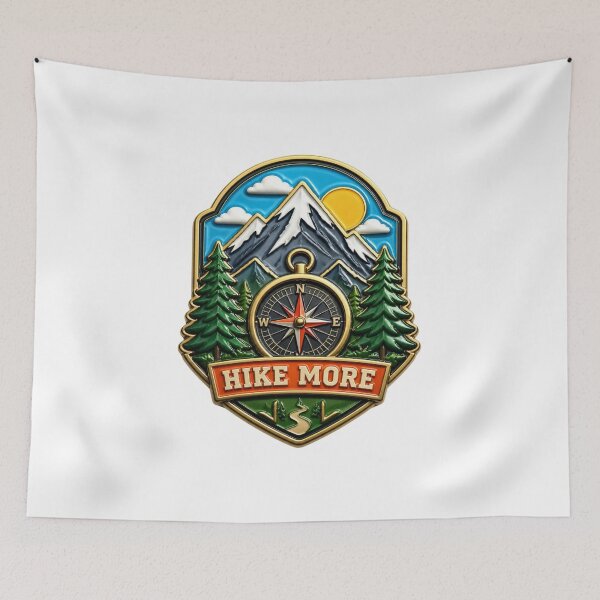 Item preview, Hike more! designed and sold by Tunarite.