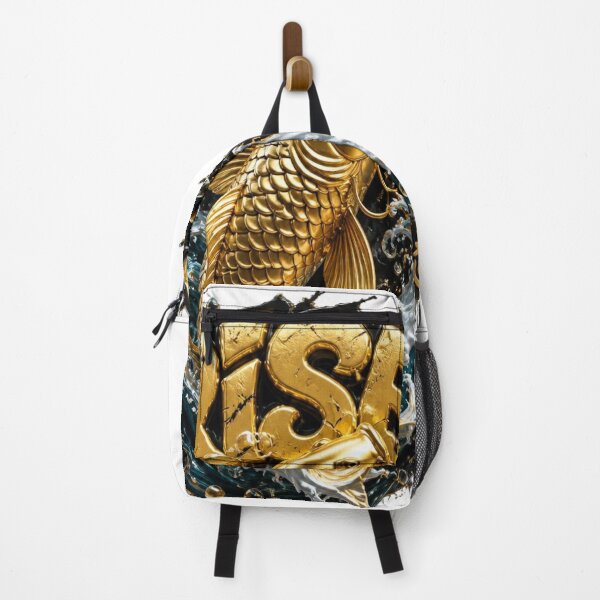 Item preview, Golden Koi Fish Rise | Bold Japanese Streetwear Design-KoiFish #GoldenKoi # designed and sold by mo-carnival.