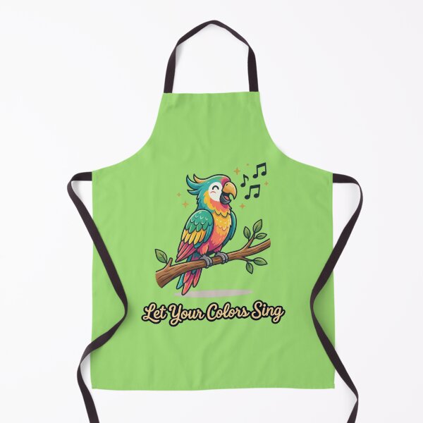 Item preview, Parrot 'Let Your Colors Sing' designed and sold by TriStudio.