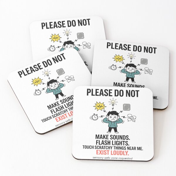 Item preview, Sensory Overload Autism Humor: Please Do Not Exist Loudly Gift designed and sold by Osmose-Studio ⭐⭐⭐⭐⭐.