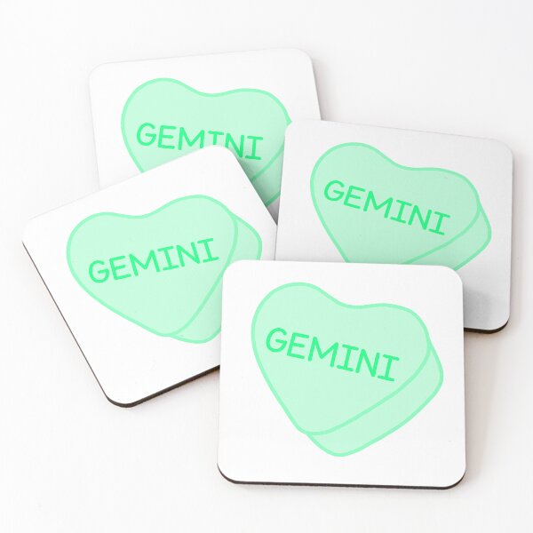 Item preview, Gemini Green Candy Heart Sweet Heart Cute designed and sold by SlimyFish.