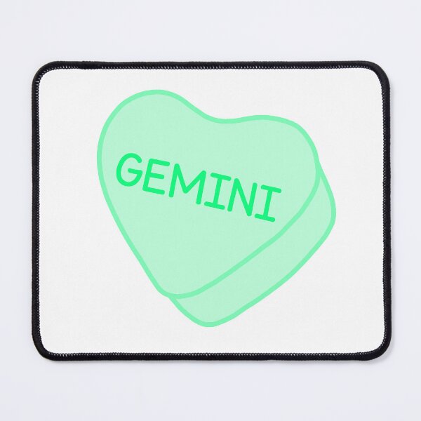 Item preview, Gemini Green Candy Heart Sweet Heart Cute designed and sold by SlimyFish.