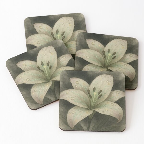 Item preview, Luminescent White Lily designed and sold by SoftCircuited.