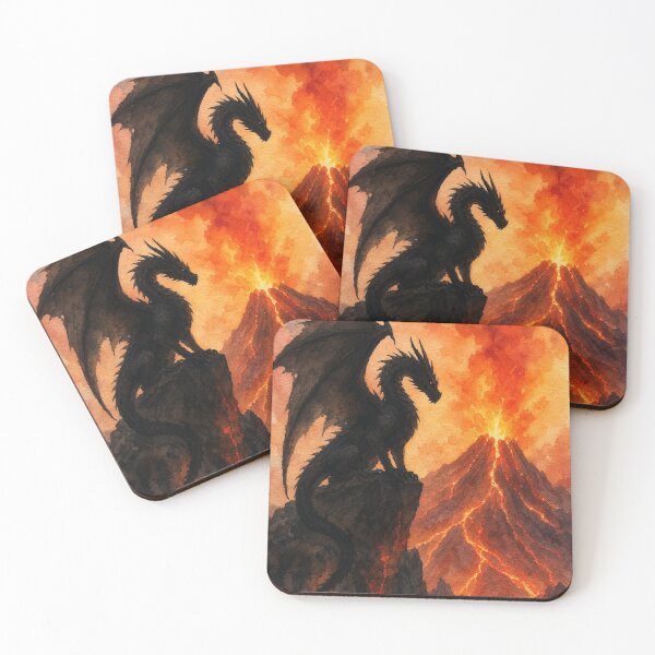 Item preview, Red dragon designed and sold by The King's general goods.