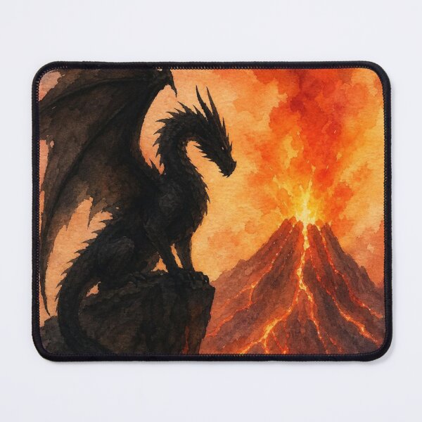 Item preview, Red dragon designed and sold by The King's general goods.