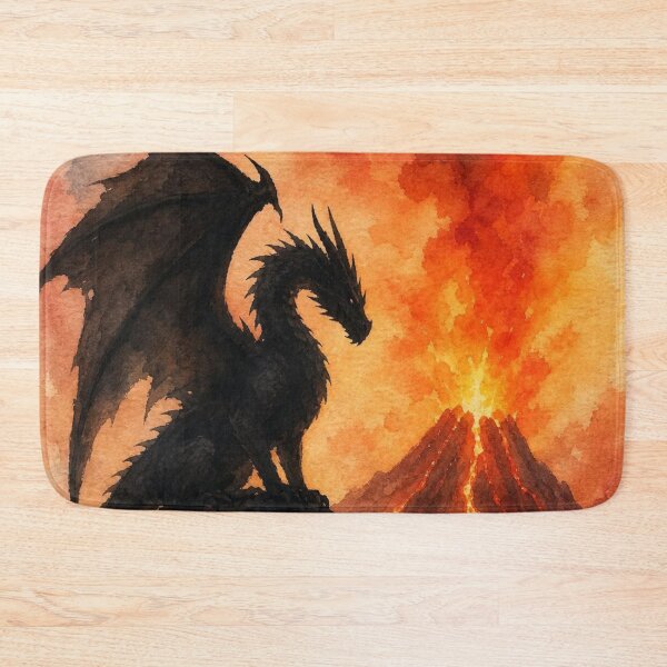Item preview, Red dragon designed and sold by The King's general goods.