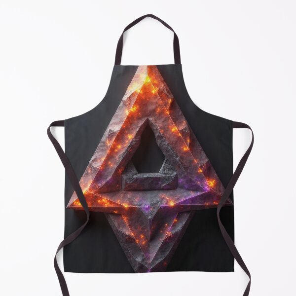 Item preview, Dangerous triangle with a glowing core designed and sold by Mianku | Für das Leben.