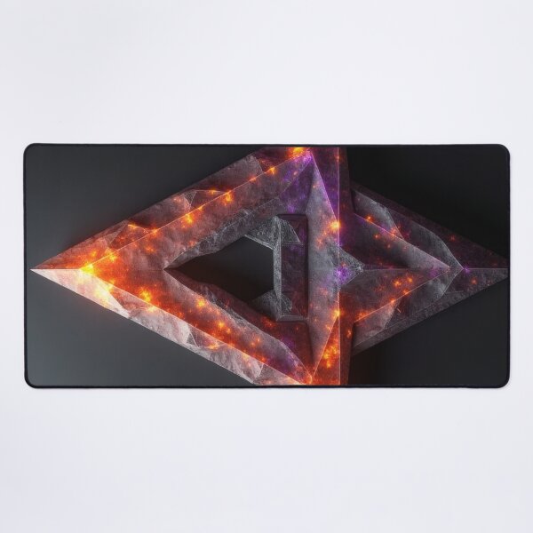 Item preview, Dangerous triangle with a glowing core designed and sold by Mianku | Für das Leben.