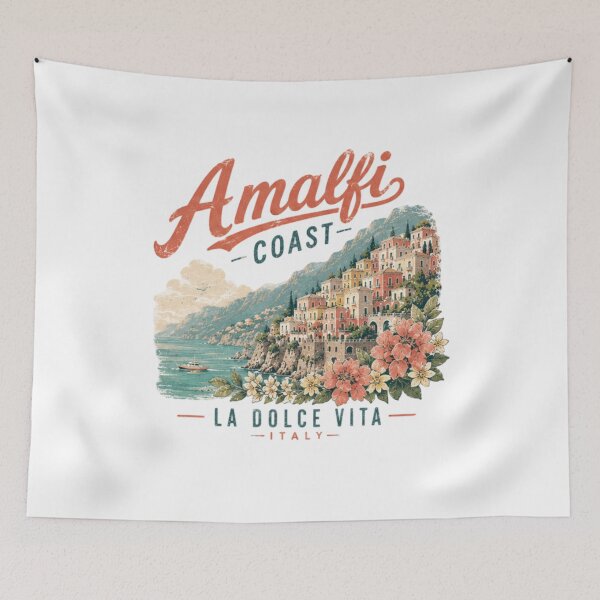 Item preview,  Vintage Amalfi Coast  La Dolce Vita, Italian Summer,Italy Vacation designed and sold by SOUFIANE1991.