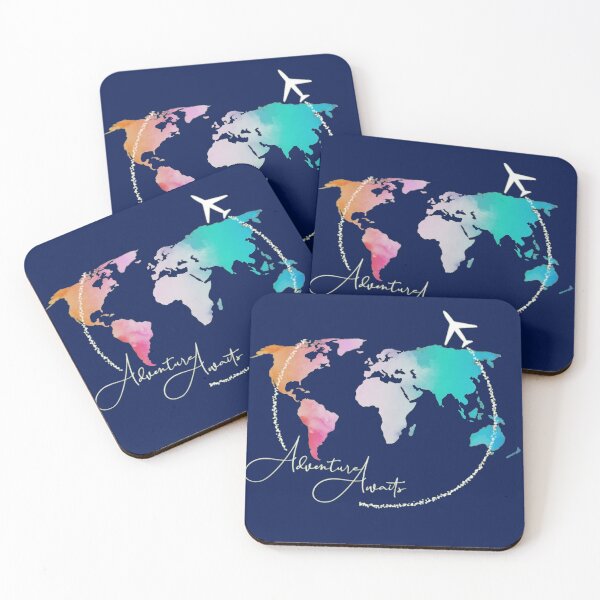 Item preview, Adventure Awaits World Map designed and sold by Gbriel3.