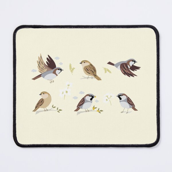 Item preview, Sparrow bird – Multiple Poses designed and sold by Rômulo Queiroz.