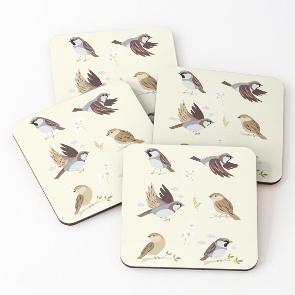 Item preview, Sparrow bird – Multiple Poses designed and sold by Rômulo Queiroz.