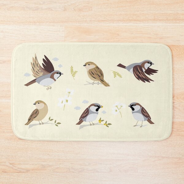 Item preview, Sparrow bird – Multiple Poses designed and sold by Rômulo Queiroz.