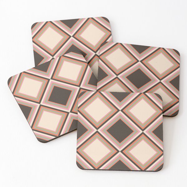 Item preview, Spooky Diamond Geometric Pattern designed and sold by YesButNo Design.