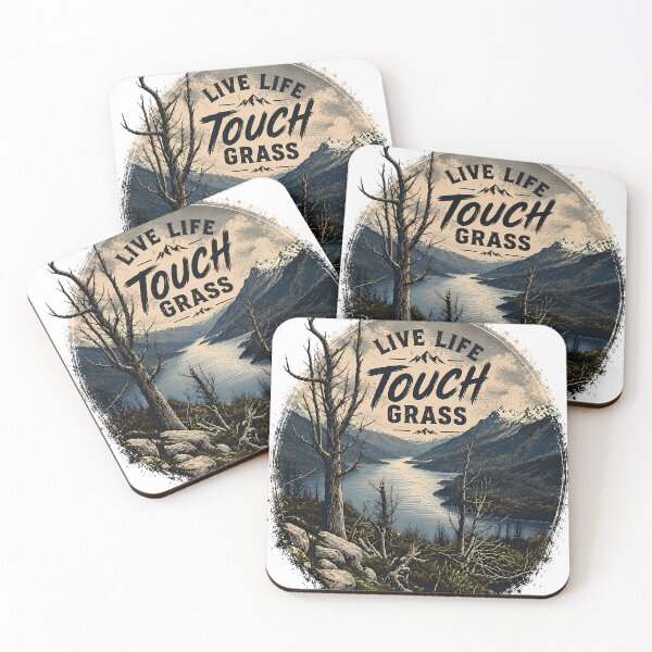 Item preview, Live life, touch the grass designed and sold by SouthViper.