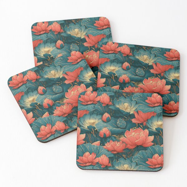 Item preview, Delicate Lotus  - Birthday Flower Pattern - Unique Gifts For Men designed and sold by RoyalStarsPatts.
