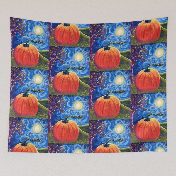 Item preview, Pumpkin In The Moonlight designed and sold by Kimberly Sells Studio.