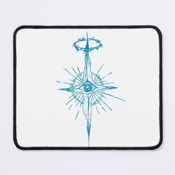 Item preview, Thorn Crucifix Illustration designed and sold by moonshinemais.