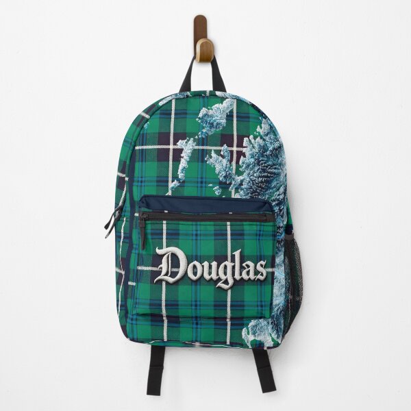 Item preview, Scotland Map and Clan Douglas Tartan designed and sold by davidelder.