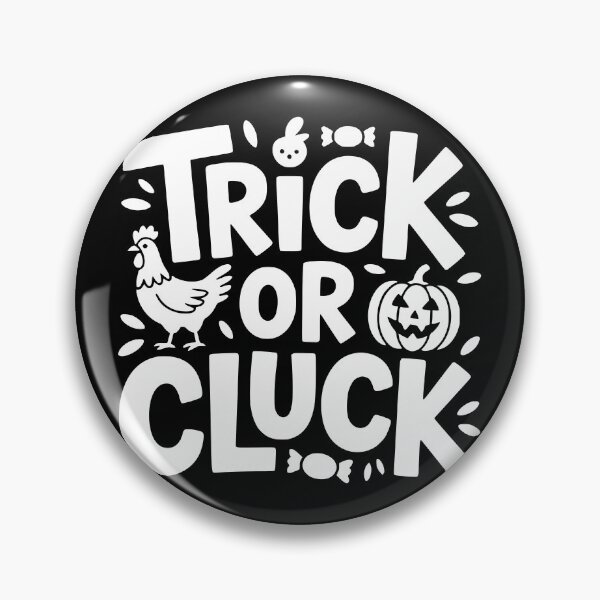 Item preview, Trick or Cluck designed and sold by theartfulaspie.