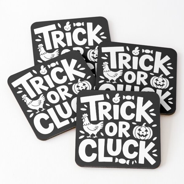 Item preview, Trick or Cluck designed and sold by theartfulaspie.