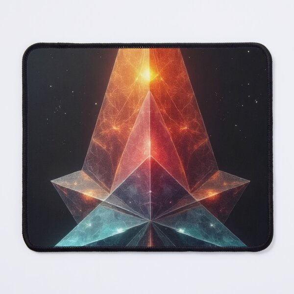 Item preview, Crystalline duality of fire and ice designed and sold by Mianku | Für das Leben.
