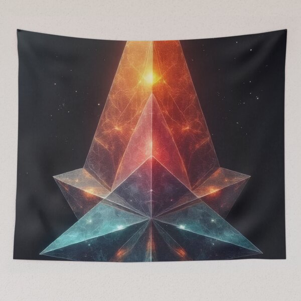Item preview, Crystalline duality of fire and ice designed and sold by Mianku | Für das Leben.