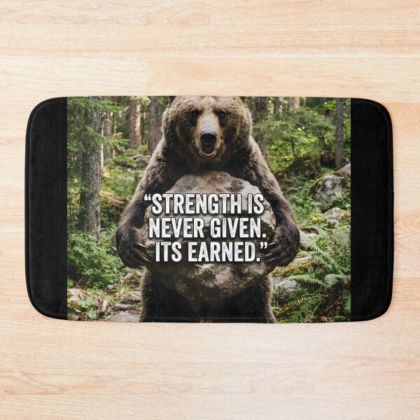 Item preview, Bears Are Living Examples Of Strength designed and sold by tobyheward.