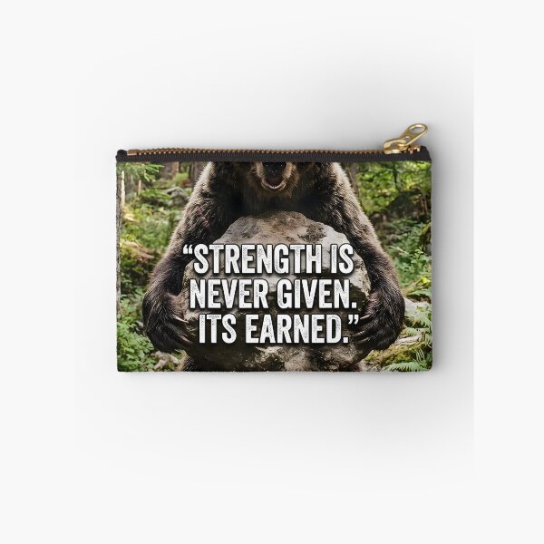 Item preview, Bears Are Living Examples Of Strength designed and sold by tobyheward.