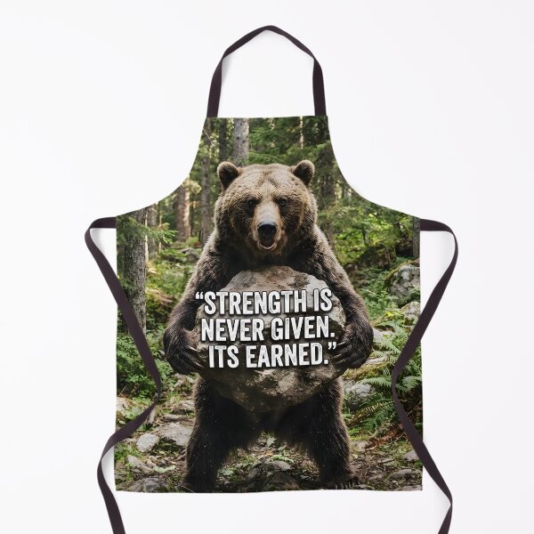 Item preview, Bears Are Living Examples Of Strength designed and sold by tobyheward.