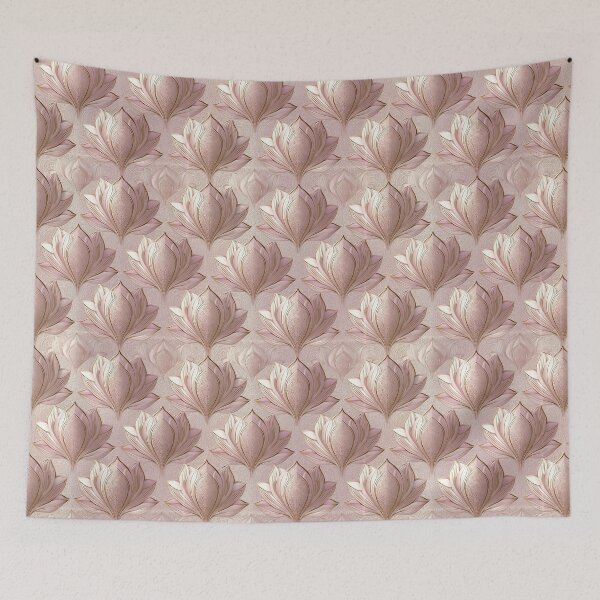 Item preview, Elegant Lotus Flower - Hawaiian Flower Pattern - Valentine Gifts For Him designed and sold by RoyalStarsPatts.