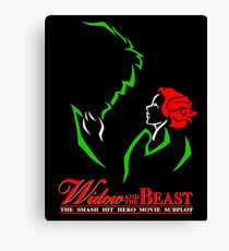 Widow and the Beast Canvas Print