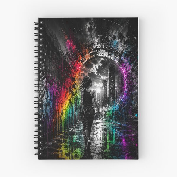 Item preview, Rainbow Gateway- Sureal Chessboard Dimension- Cinematic Fantasy designed and sold by Personiq Kaleido.