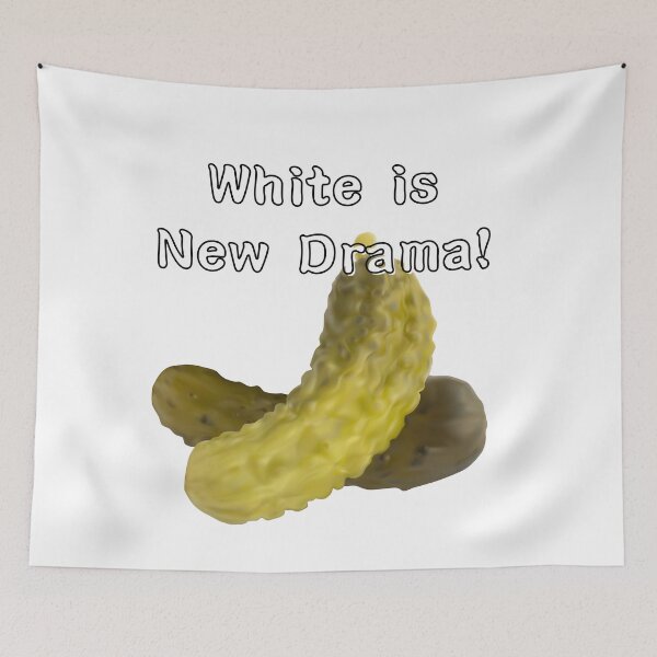 Item preview, White is New Drama! Fermented  Pickle designed and sold by DSoriaDesign.