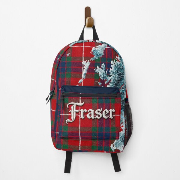 Item preview, Scotland Map and Clan Fraser Tartan designed and sold by davidelder.