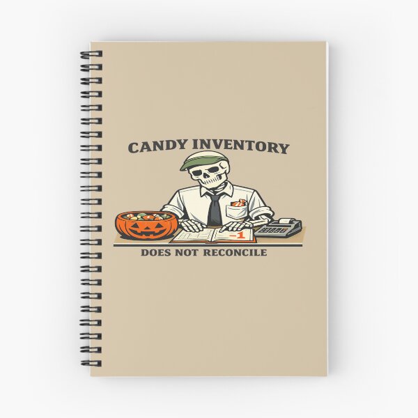 Item preview, Funny Skeleton Accountant Halloween Shirt for CPAs & Bookkeepers designed and sold by POD DYNASTY | Original Print On Demand T-Shirt Graphics.