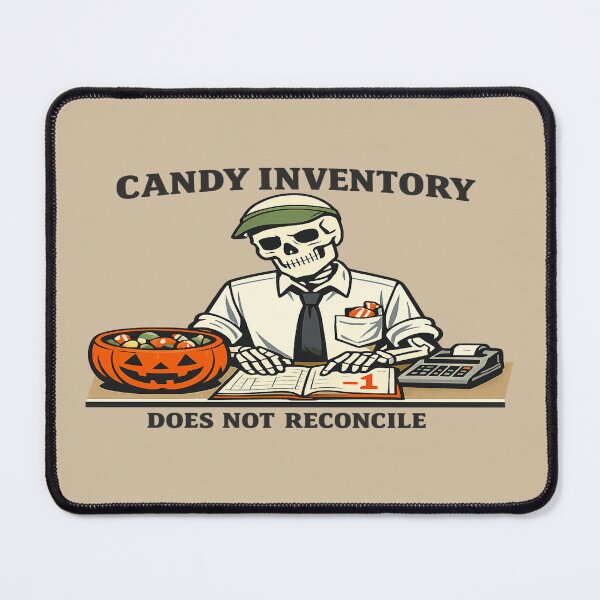 Item preview, Funny Skeleton Accountant Halloween Shirt for CPAs & Bookkeepers designed and sold by POD DYNASTY | Original Print On Demand T-Shirt Graphics.