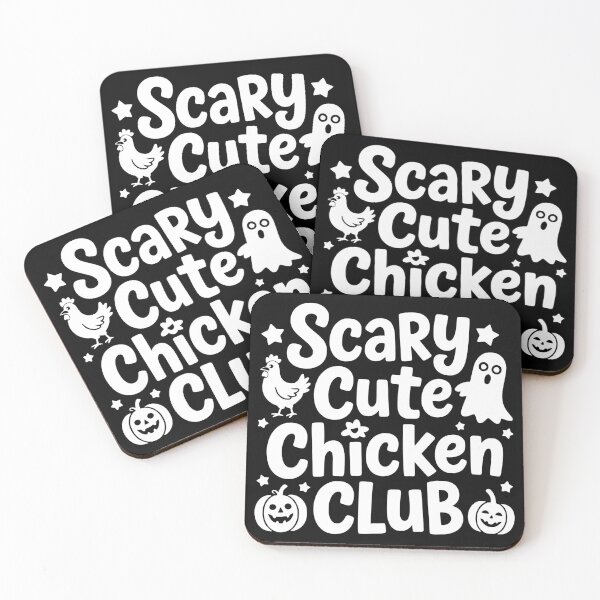 Item preview, Scary Cute Chicken Club designed and sold by theartfulaspie.