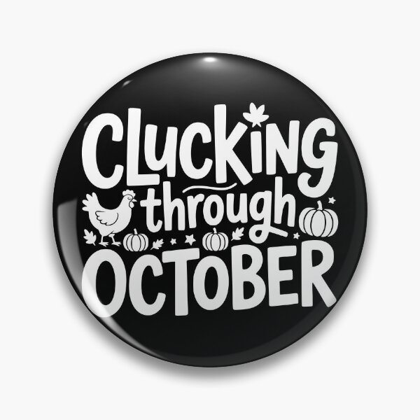 Item preview, Clucking Through October designed and sold by theartfulaspie.