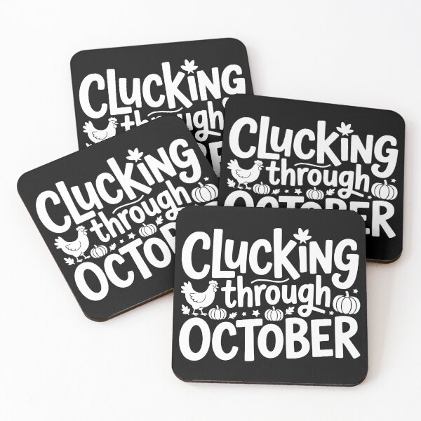 Item preview, Clucking Through October designed and sold by theartfulaspie.