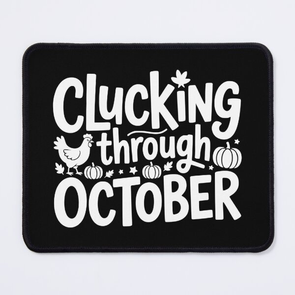 Item preview, Clucking Through October designed and sold by theartfulaspie.