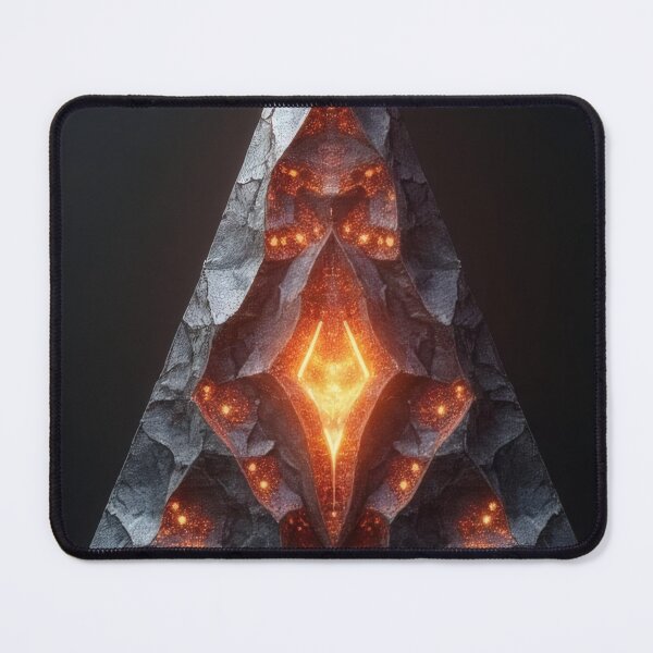 Item preview, Geometric crystal with a luminous core designed and sold by Mianku | Für das Leben.
