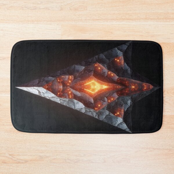 Item preview, Geometric crystal with a luminous core designed and sold by Mianku | Für das Leben.