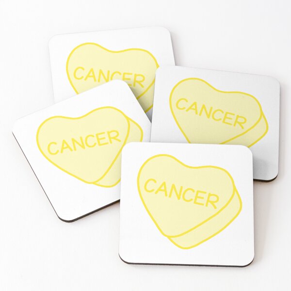 Item preview, Cancer Yellow Candy Heart Sweet Heart Cute designed and sold by SlimyFish.