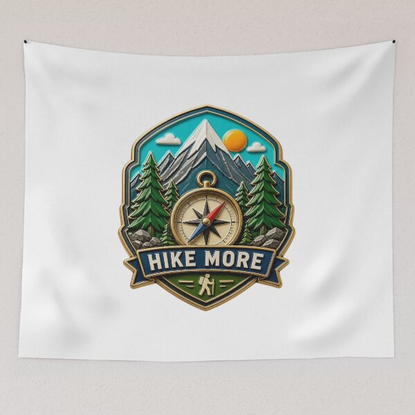 Item preview, Hike more! designed and sold by Tunarite.
