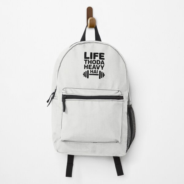 Item preview, Life Thoda Heavy Hai – Relatable Desi Life Quote Design designed and sold by Swati Art Shop.