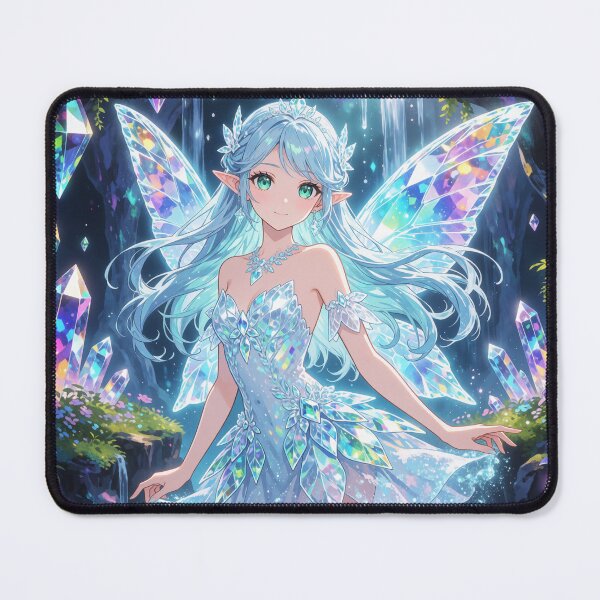 Item preview, Glittering Crystal Fairy in Enchanted Garden designed and sold by CooksCreators.