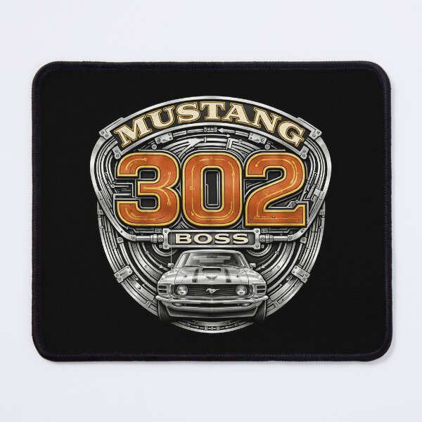 Item preview, Ford Mustang Boss 302 Design 2, Boss 302 Shirt, American Muscle Car, High Performance Mustang, V8 Performance, Track Ready Pony Car, Classic Ford Performance Graphic designed and sold by Typologystudios.