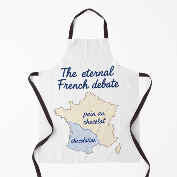 Item preview, The Eternal French Debate – Pain au chocolat or chocolatine designed and sold by JOANNASKAH.